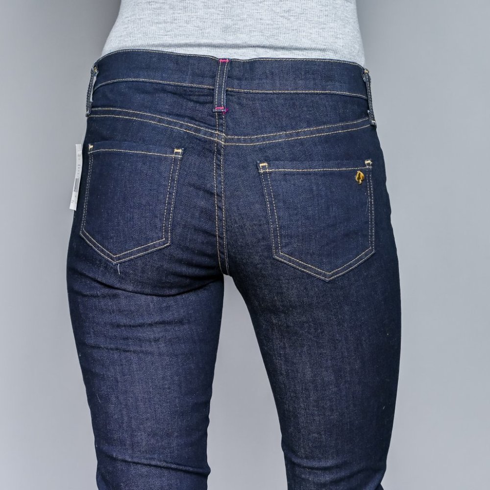 KATE SPADE Indigo Blue Mid-Rise Jeans NWT - Picture 6 of 7